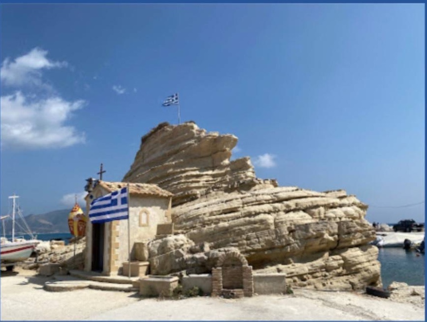 Stone boat in Laganas
