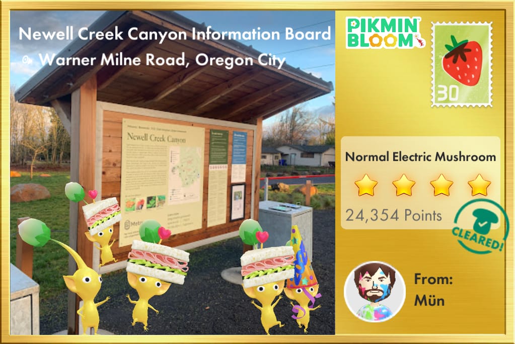 Newell Creek Canyon Information Board