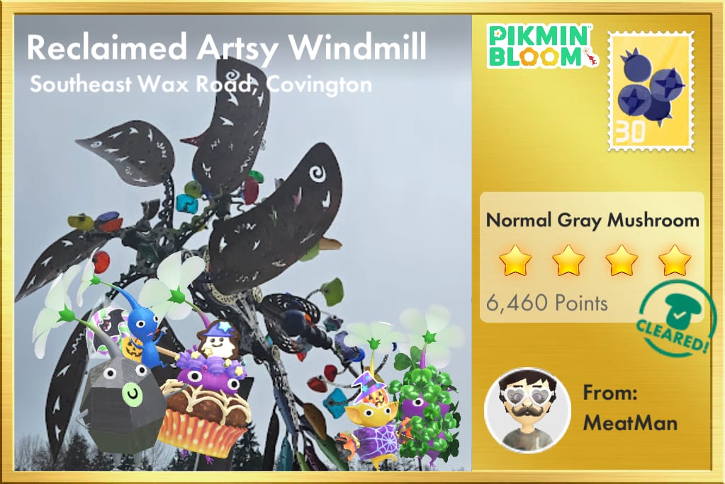 Reclaimed Artsy Windmill