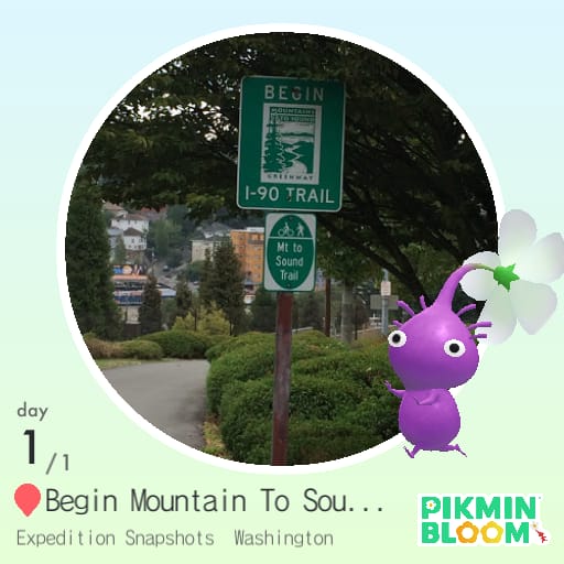 Begin Mountain To Sound Trail