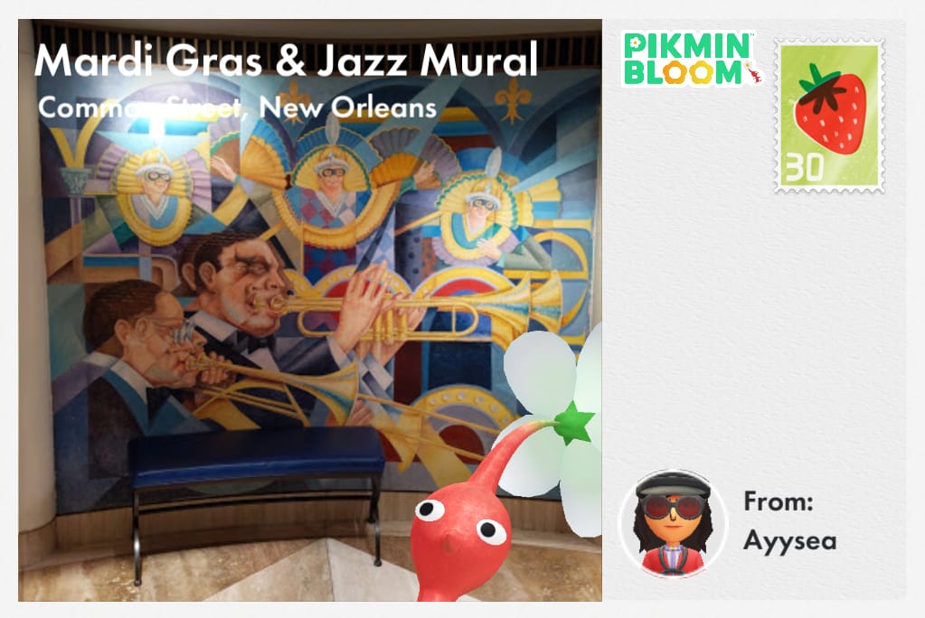 Mardi Gras & Jazz Mural