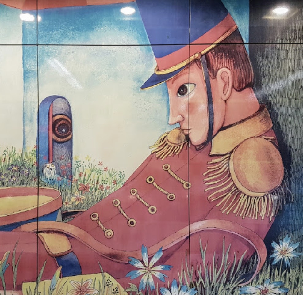 幾米盪鞦韆與玩具兵