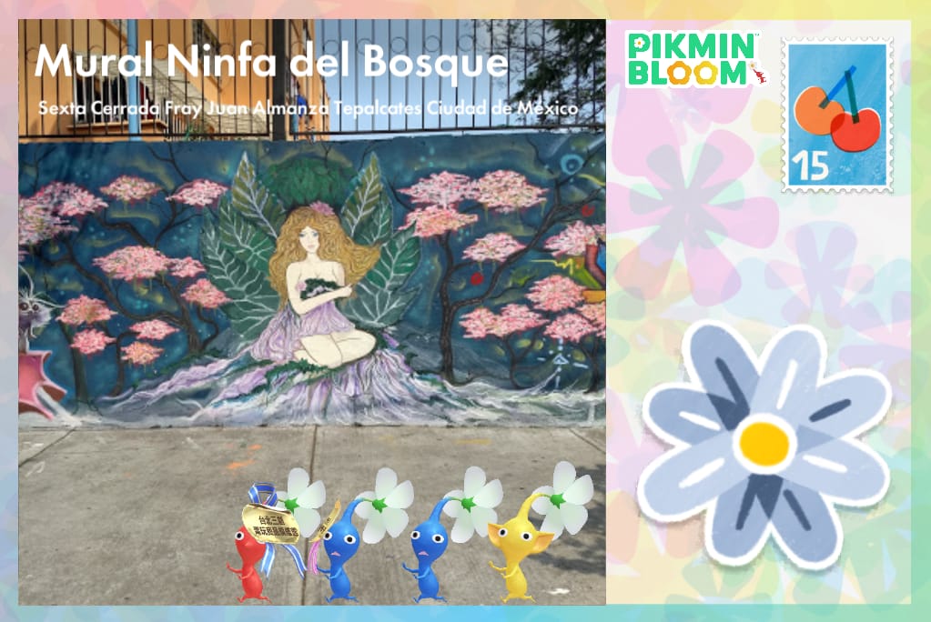 Mural Ninfa del Bosque