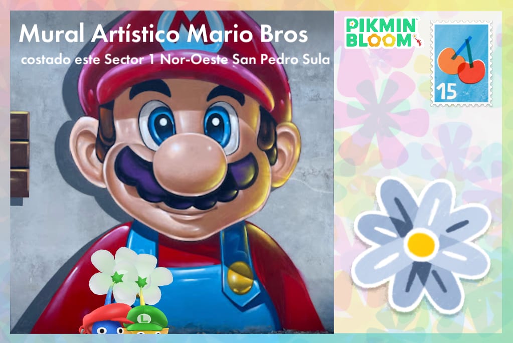 Mural Artístico Mario Bros