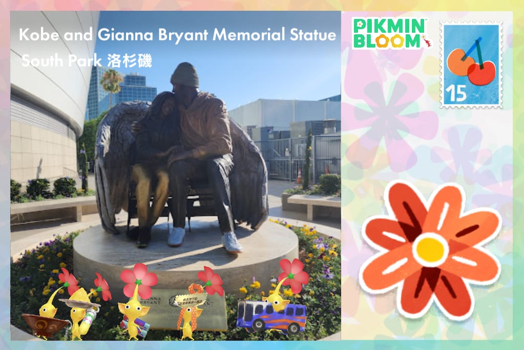 Kobe and Gianna Bryant Memorial Statue