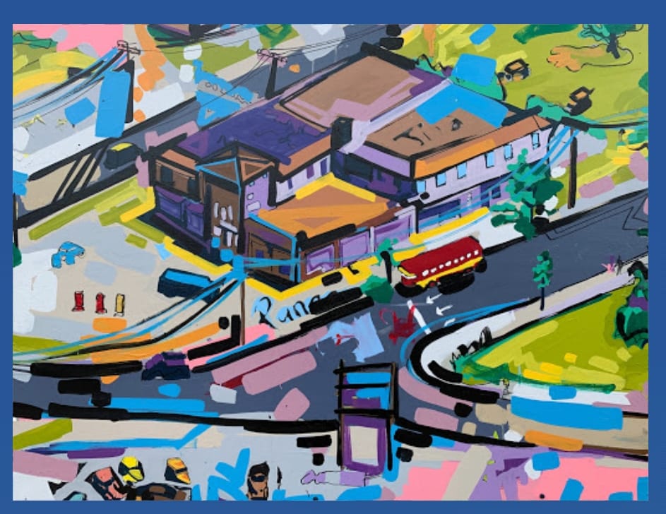 Intersection Mural