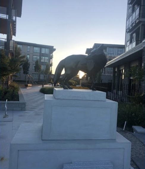 Fox in the Plaza at Hamilton Village